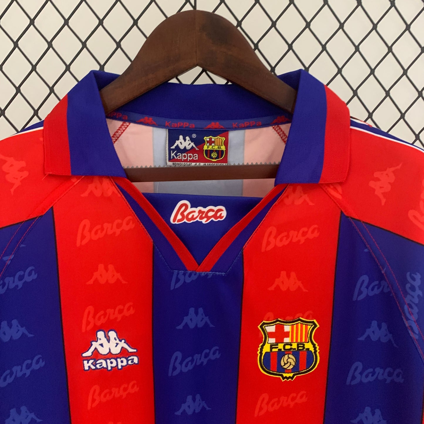 Retro FC Barcelona Manga Larga 96/97