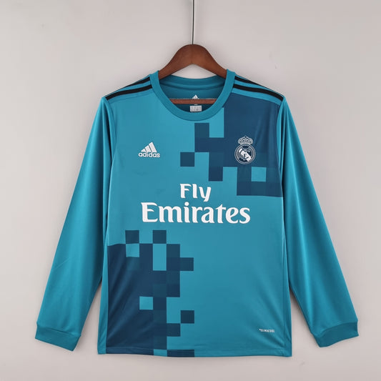 Retro Real Madrid 17/18 Manga Larga