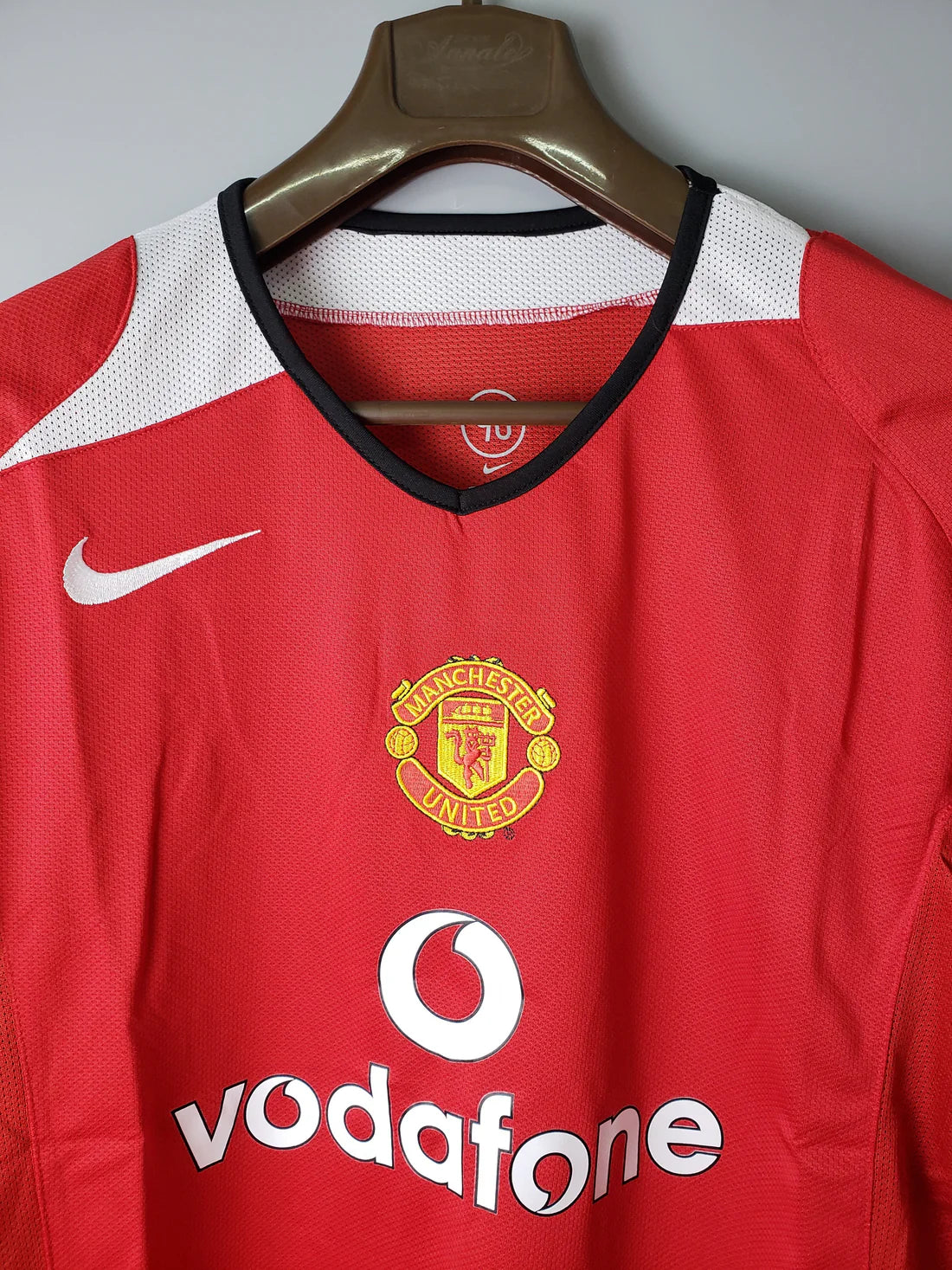 Retro Manchester United Manga Larga 2005