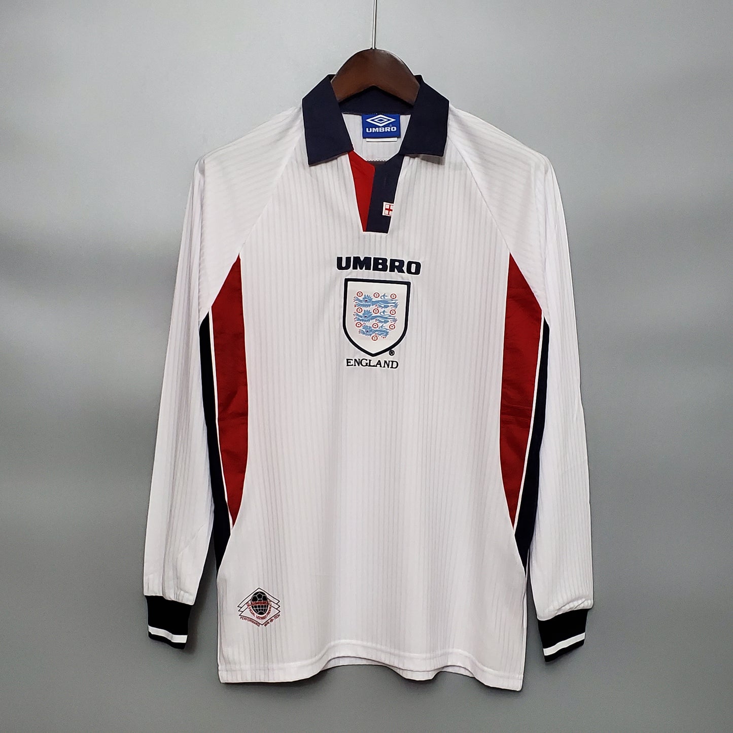 Retro Selección Inglaterra Manga Larga 1998