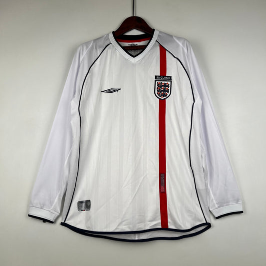 Retro Selección Inglaterra Manga Larga 2002