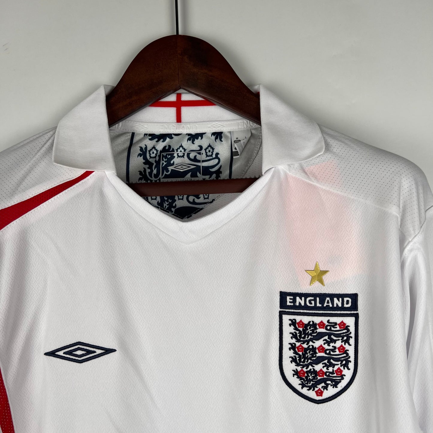 Retro Selección Inglaterra Manga Larga 2006