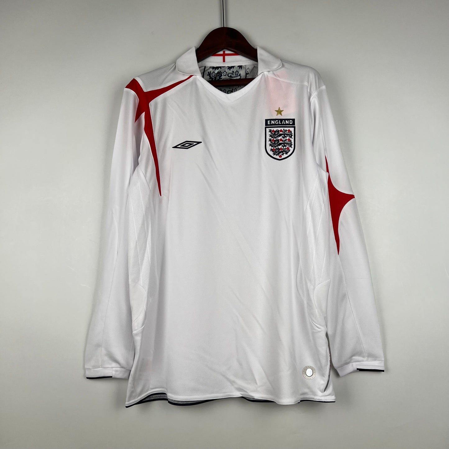 Retro Selección Inglaterra Manga Larga 2006