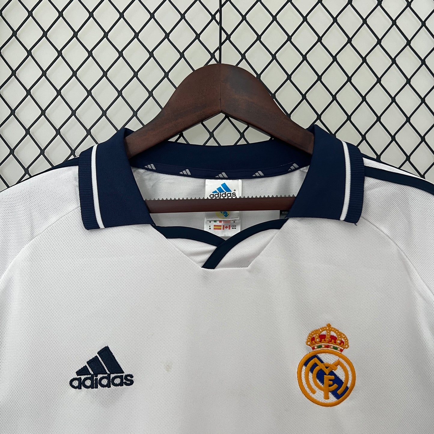 Retro Real Madrid 00/01 Manga Larga