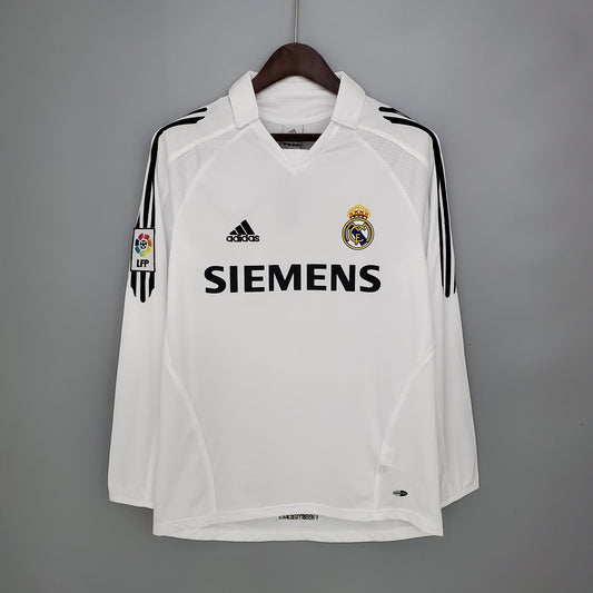 Retro Real Madrid 05/06 Manga Larga