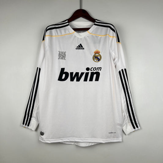 Retro Real Madrid 09/10 Manga Larga