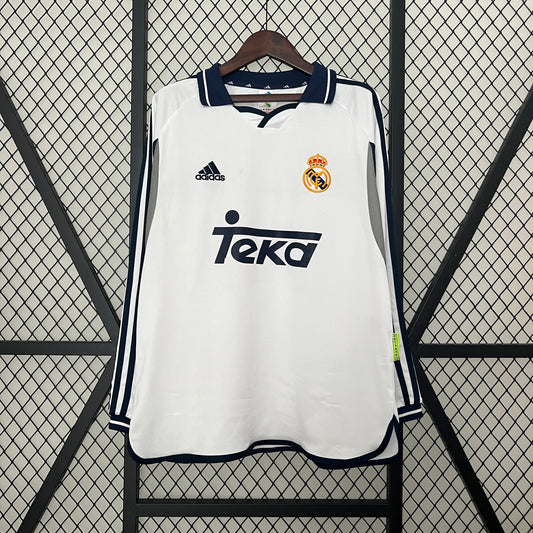 Retro Real Madrid 00/01 Manga Larga